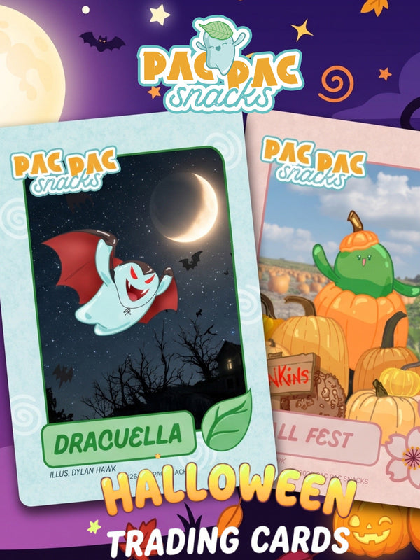 Our First Ever Halloween Trading Cards