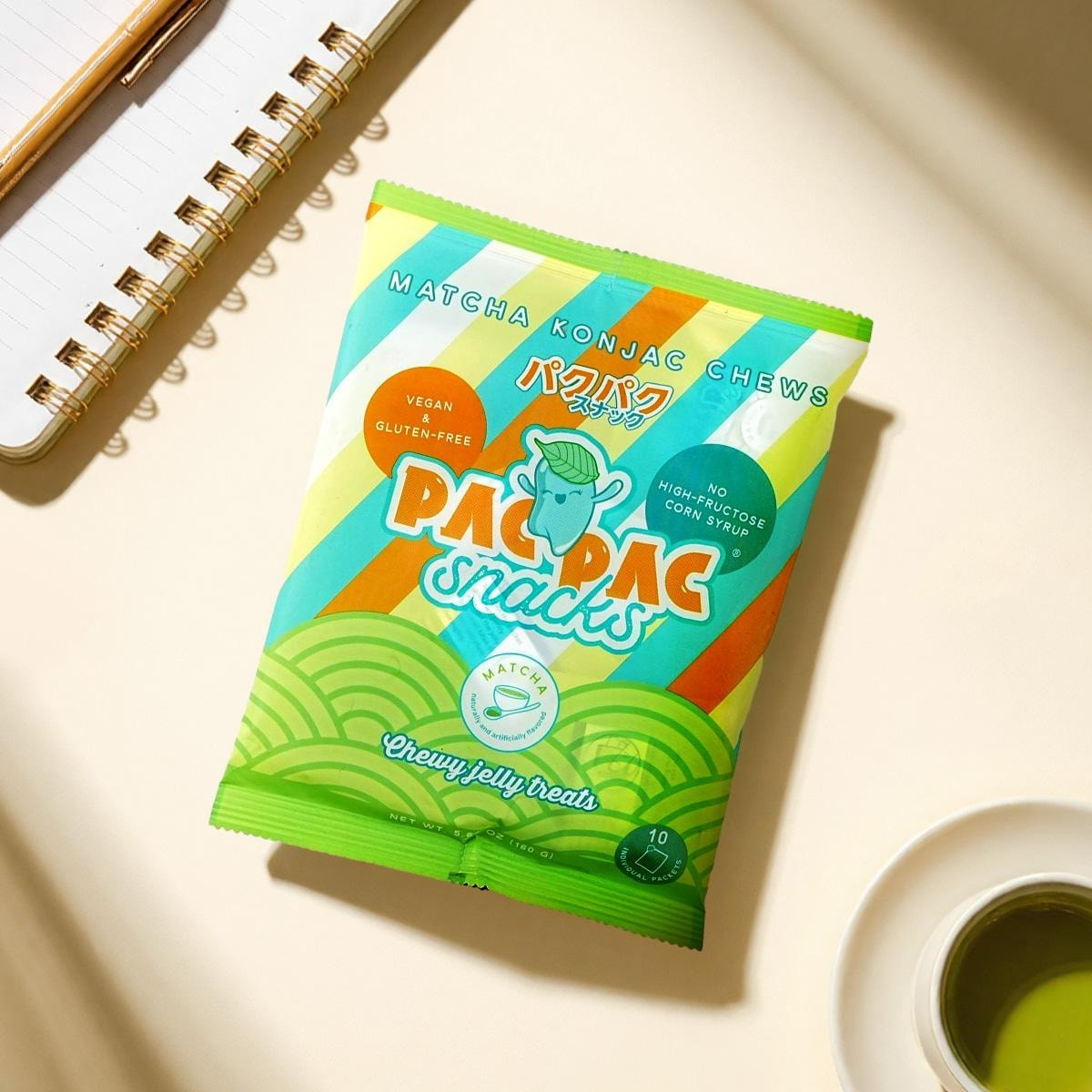 Matcha Konjac Chews