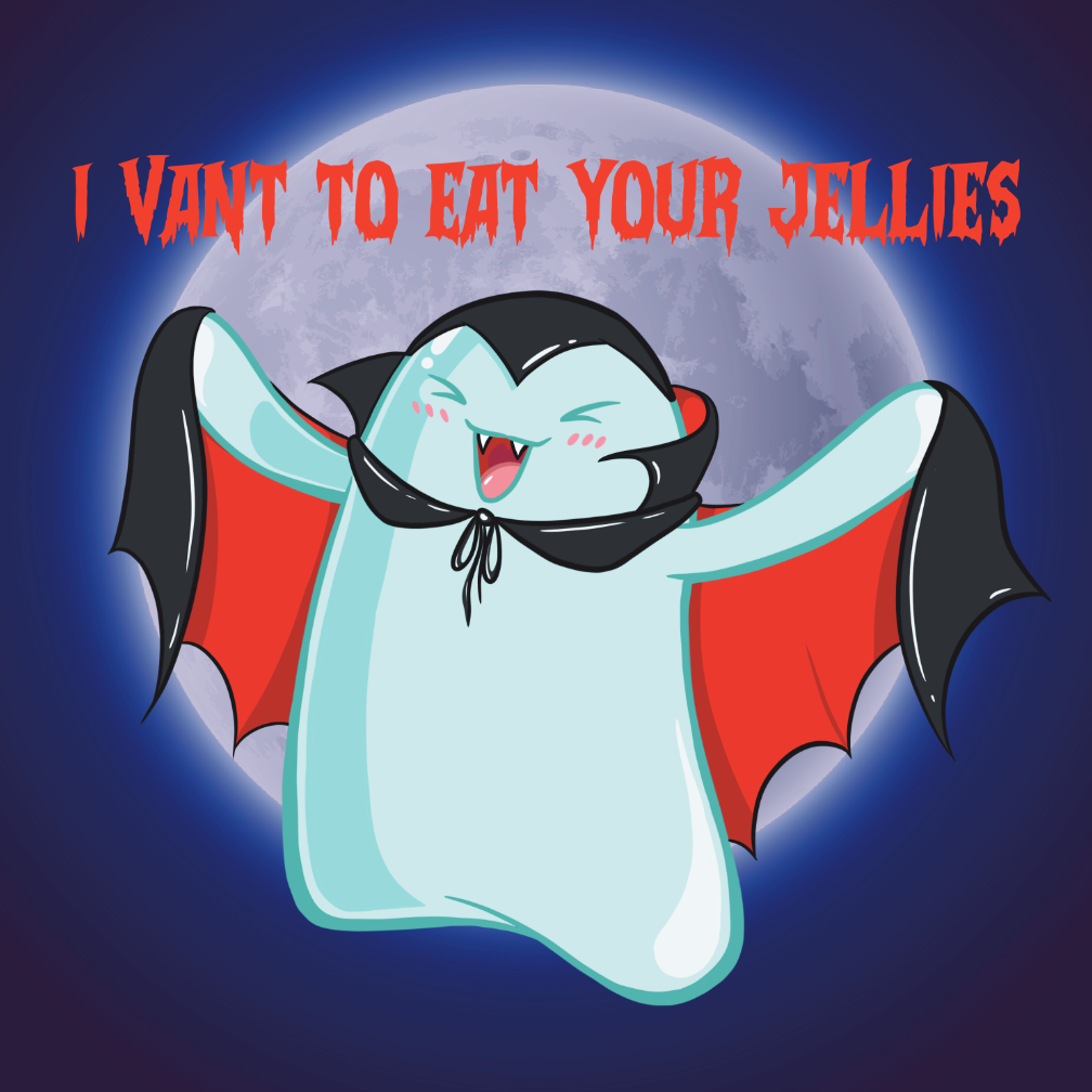 Vampire Jella Stickers