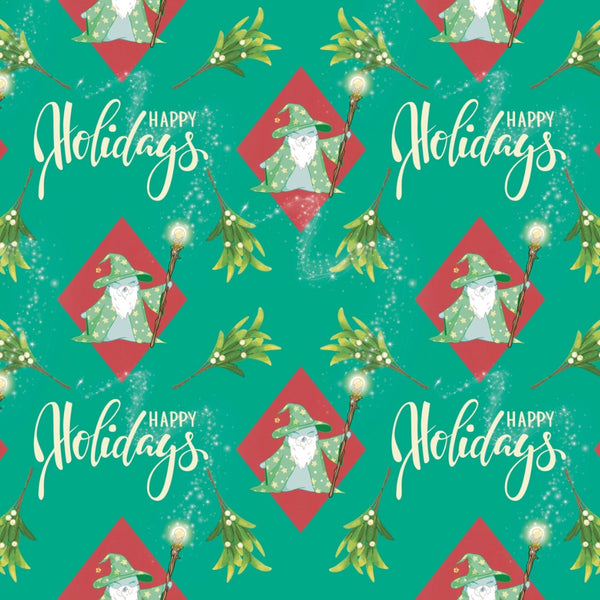 Pac Pac Snacks Wizard-themed Holiday Wrapping Paper Debut with Jella as our Mascot