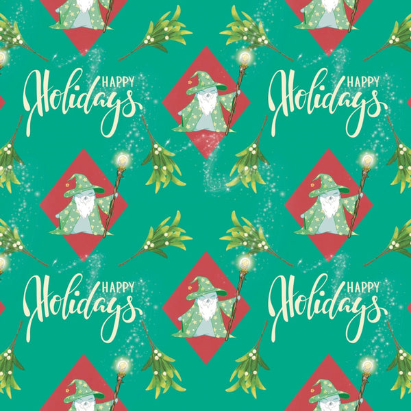 Pac Pac Snacks Wizard-themed Holiday Wrapping Paper Debut with Jella as our Mascot