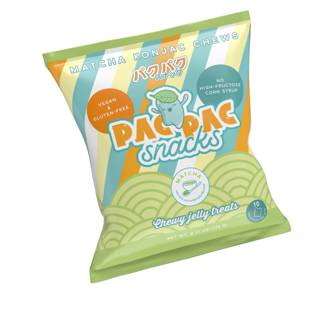Matcha Konjac Chews written up in Trendhunter
