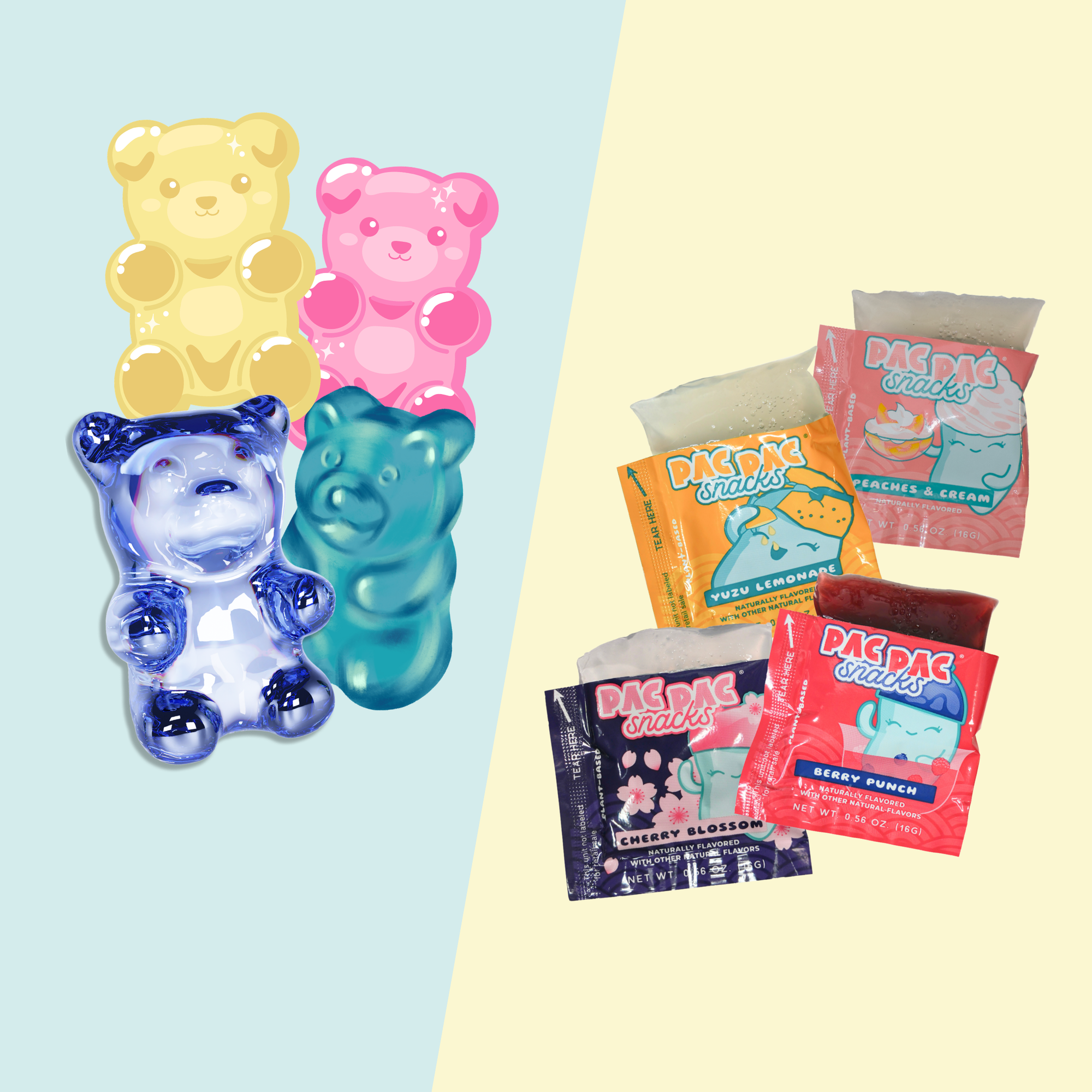 Konjac Candy vs. Gelatin Gummies: What's the Difference?