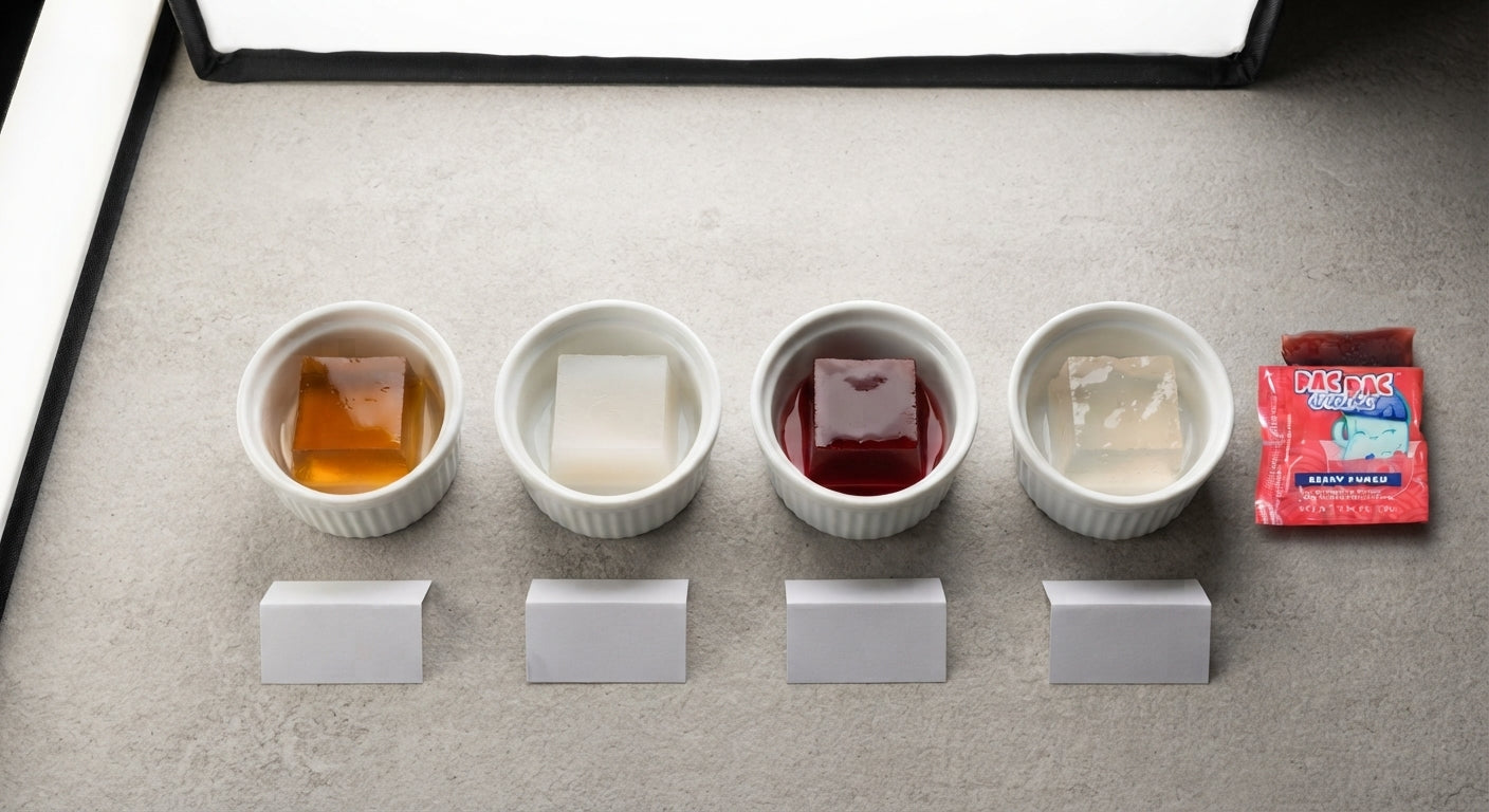 Konjac vs. Agar vs. Gelatin vs. Pectin: How They Differ
