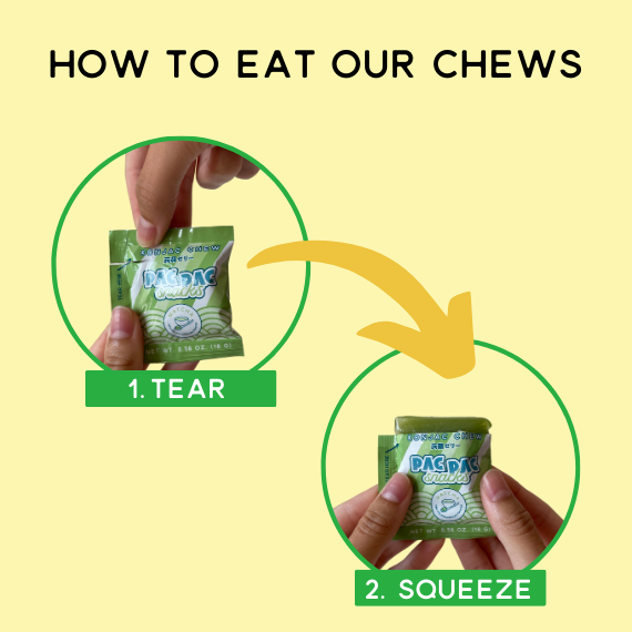 Pac Chews Konjac Pac Snacks -