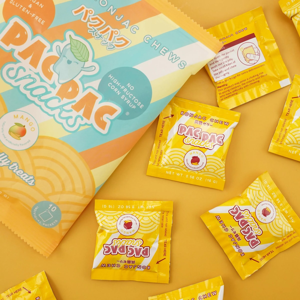 Mango Konjac Chews