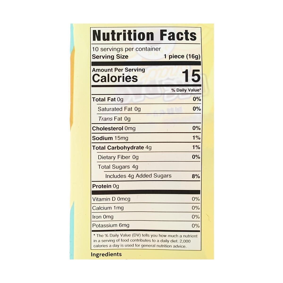 Mango Konjac Chews