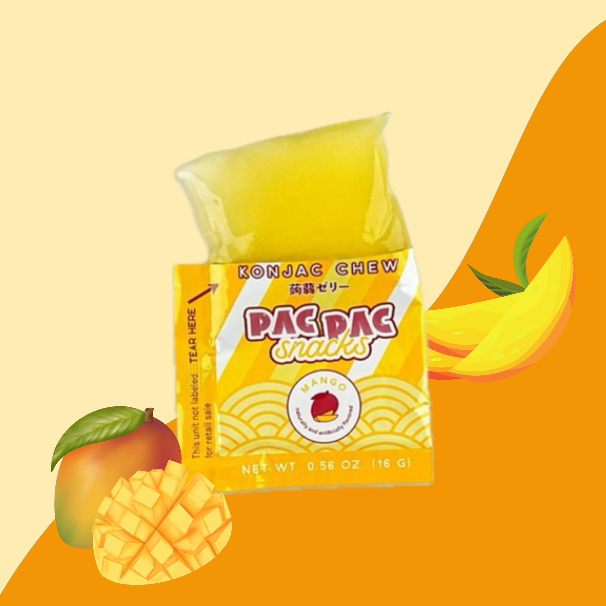 Mango Konjac Chews