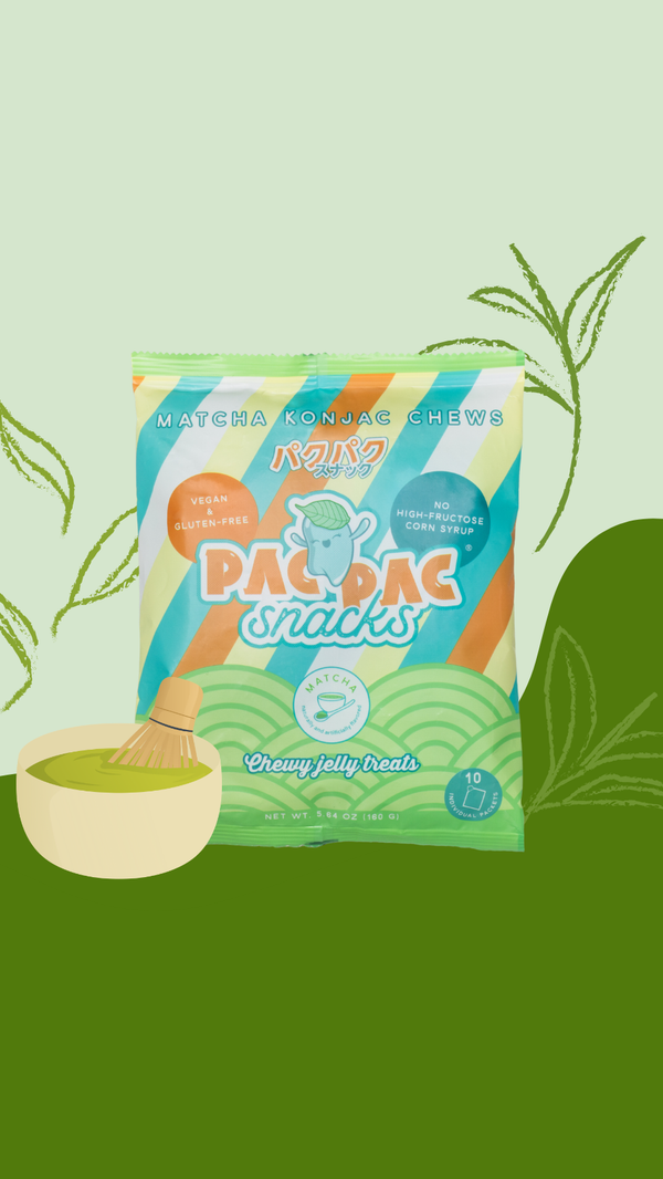 Matcha Konjac Chews