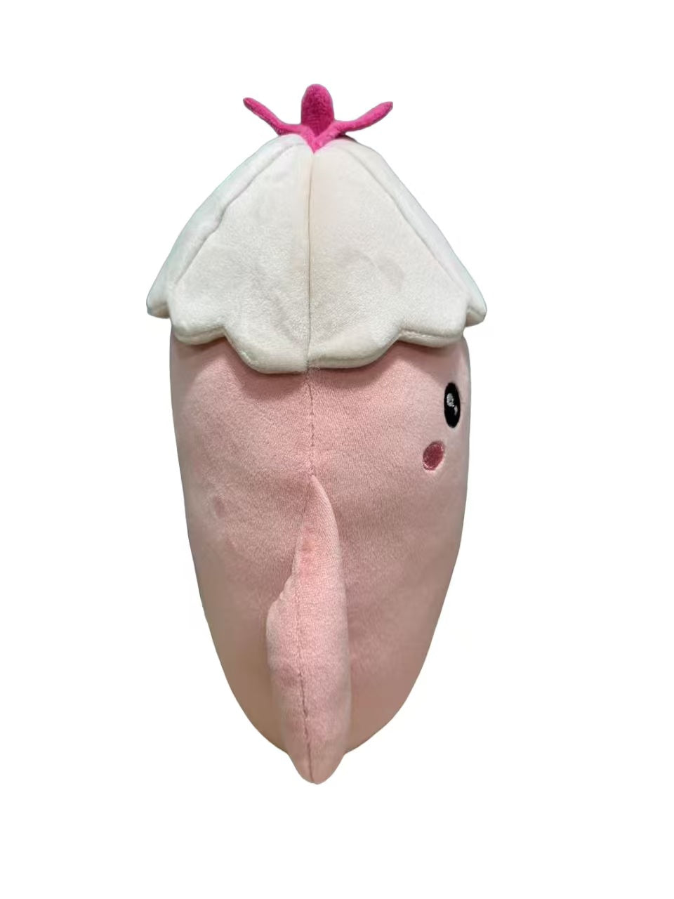 Pac Pac Pals Cherry plush, side view