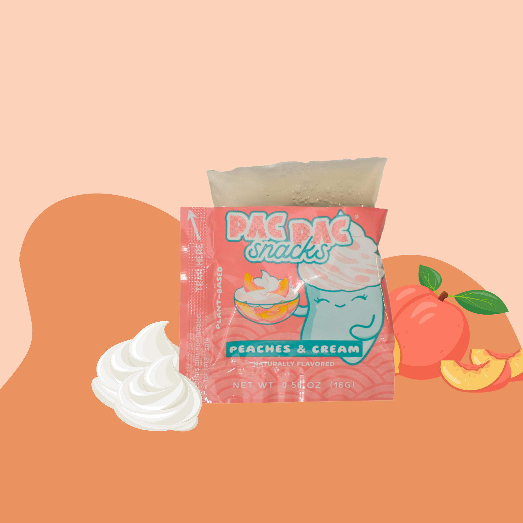 Peaches & Cream Konjac Chews
