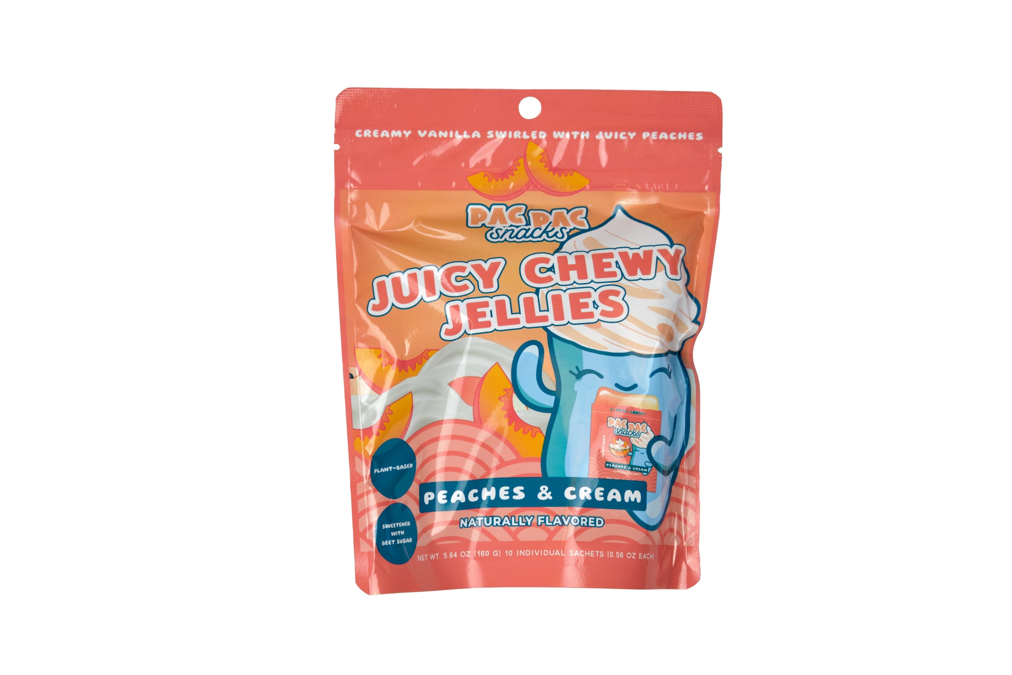 Peaches & Cream Konjac Chews